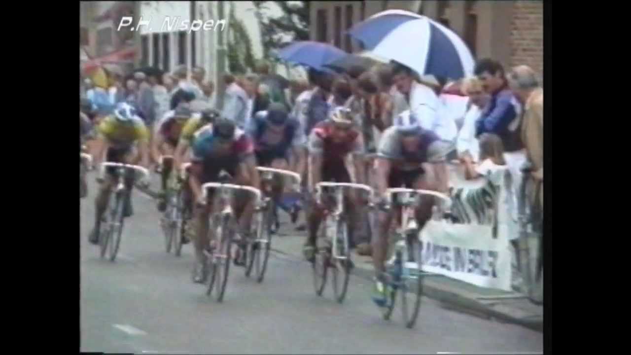 Wielerronde van Nispen 1990 Amateurs (P.H.Video-Nispen)