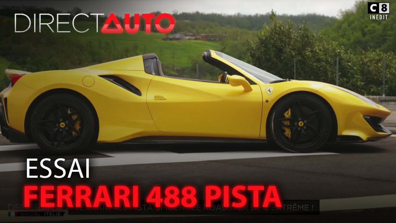 ESSAI : FERRARI 488 PISTA