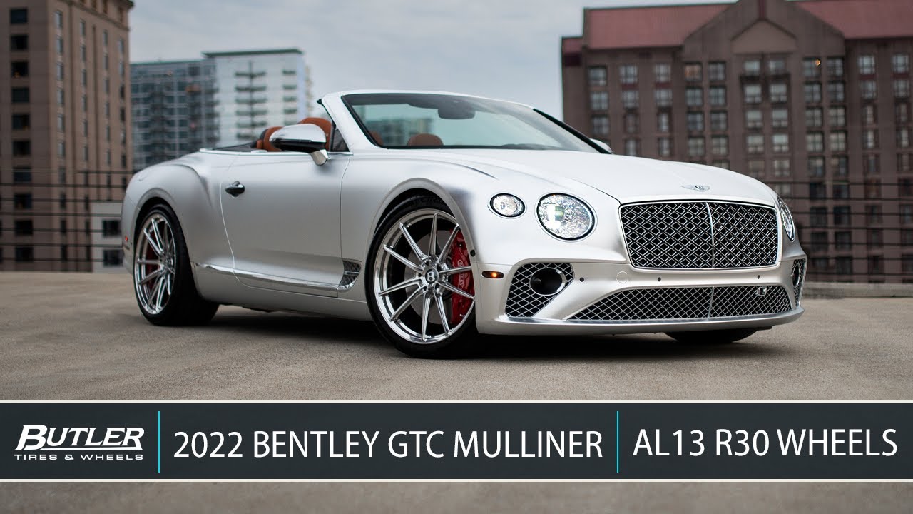 2022 Bentley GTC Mulliner  | AL13 AR30 Wheels | Butler Tire