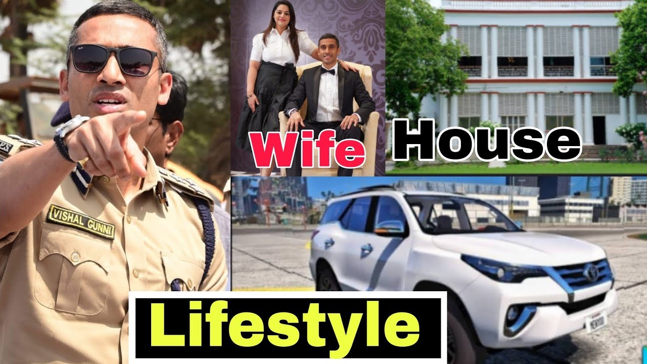 IPS Vishal Gunni Lifestyle 2024,House Cars Family Wife Income Full Biography Video.