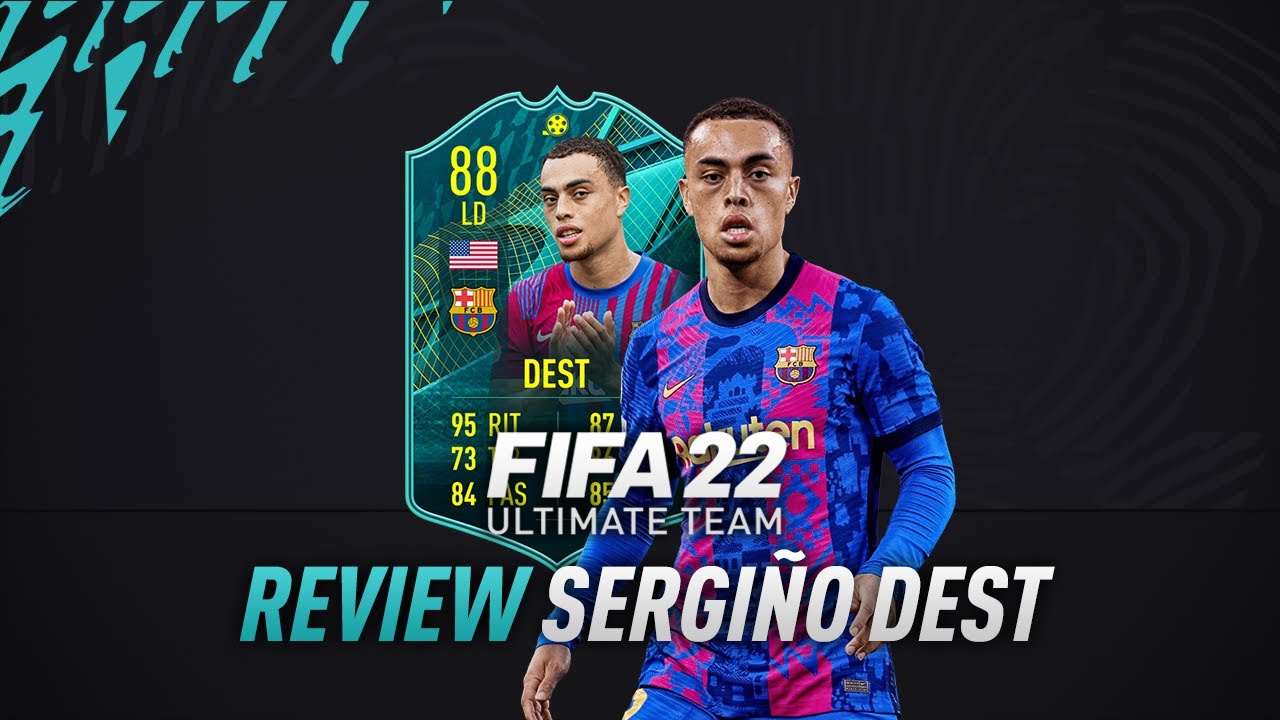 ¡OBLIGATORIO HACERLO EN TOTY! 😍 88 SERGIÑO DEST FIFA 22 TOTY MOMENTS SBC REVIEW