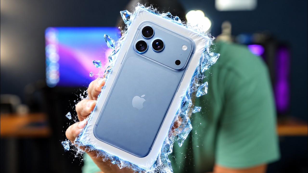 Unboxing iPhone 18 Pro Max (Lodowiec)!