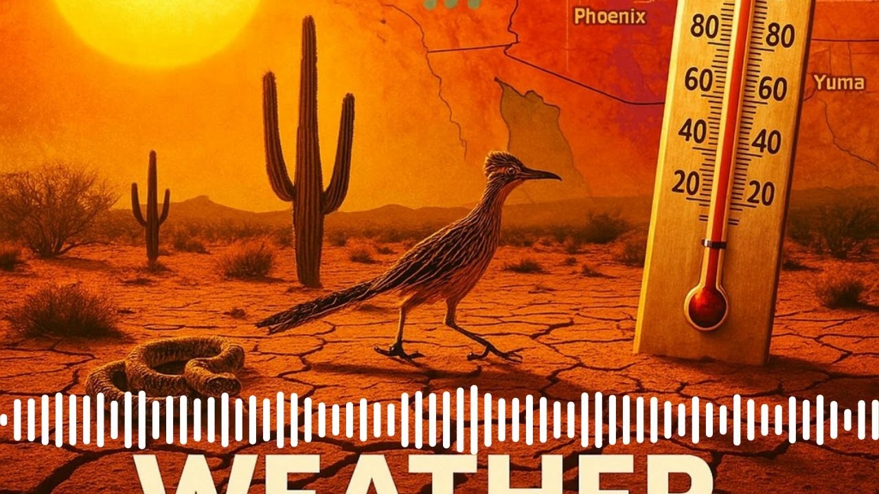 Record Desert Heat and Weather Roundup 4/10/25