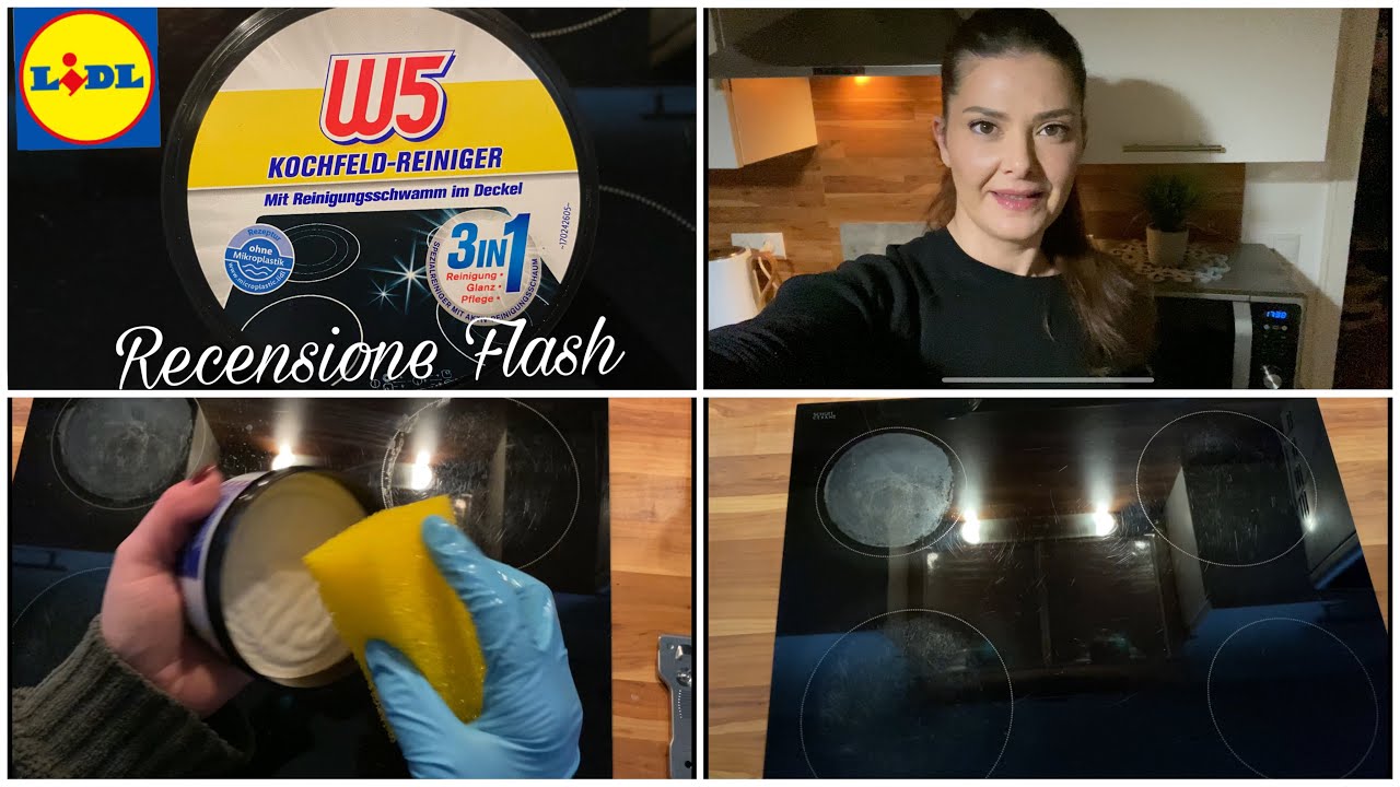 W5 Pulitore per Fornelli in Vetroceramica e Fornelli a Gas 👍🏼