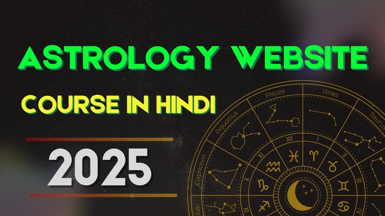 Astrology Website Course In Hindi | Astrology Website | Digital Srot