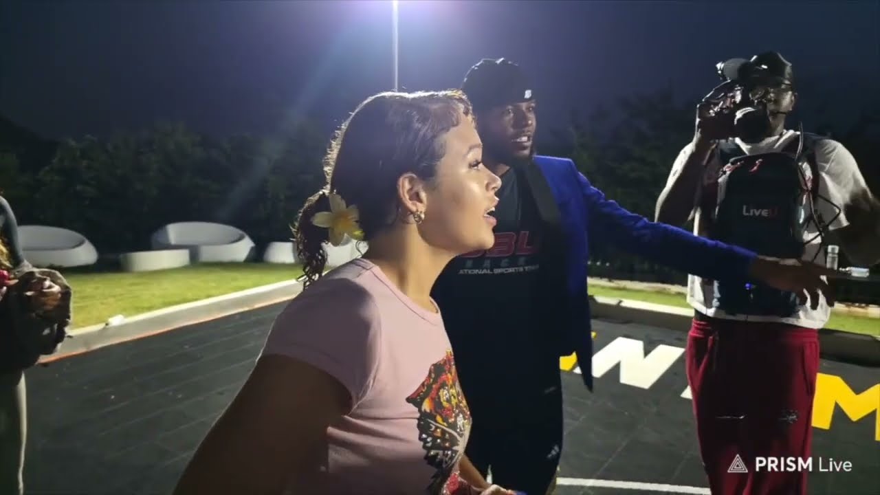 Yonna Does Fear Factor At The AMP House