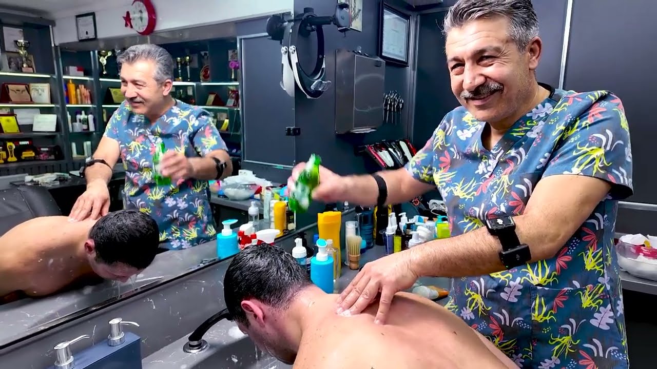 WORLD’S BEST ASMR. HEAD MASSAGE, EAR MASSAGE & FOAM OVERLOAD! @mücahitkulak
