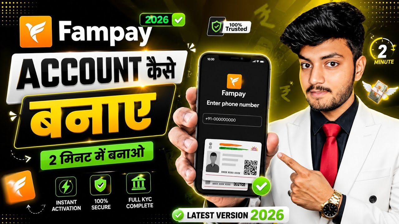 How to Create a Fampay Account 2026 | Fampay App Registration Step by Step | Create Fampay Account