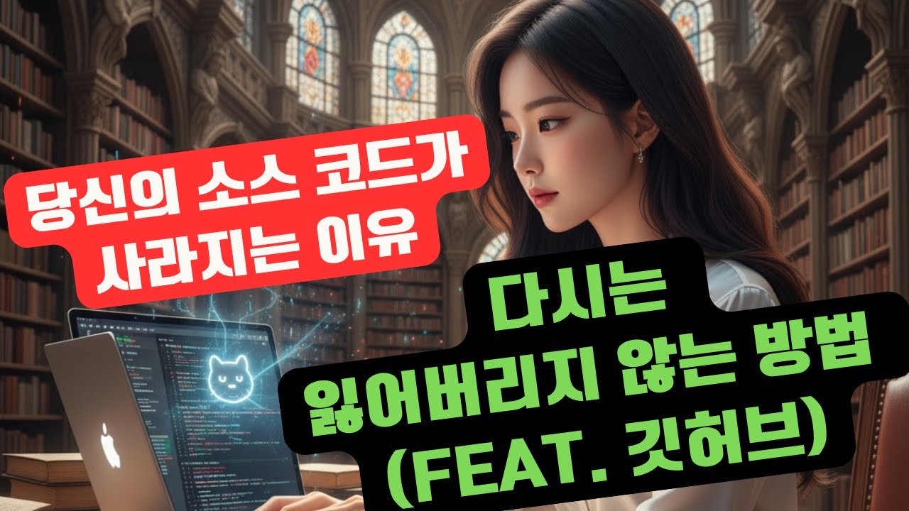 당신의 소스 코드가 사라지는 이유, 그리고 다시는 잃어버리지 않는 방법 (feat. 깃허브)