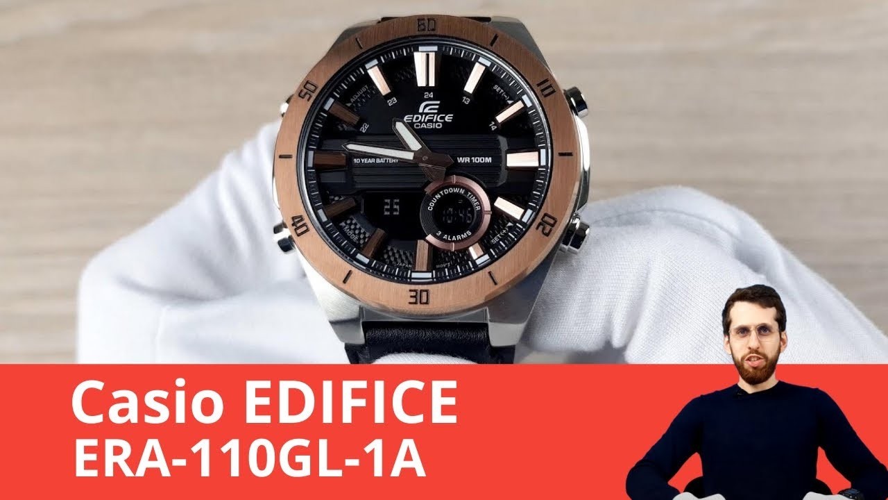 Brutal Design, Serious Functionality / Casio ERA-110GL-1A