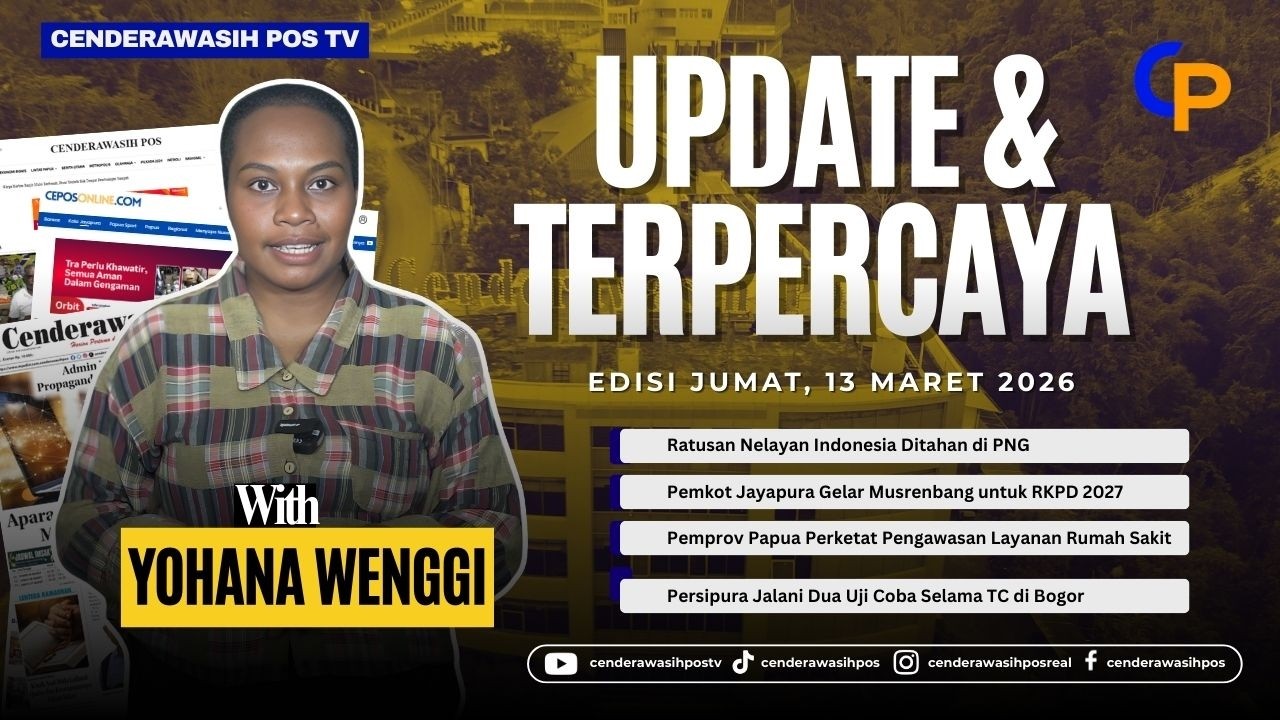 CEPOS MENYAPA - Berita Edisi 13 MARET 2026 - Ratusan Nelayan Indonesia Ditahan di Papua New Guinea