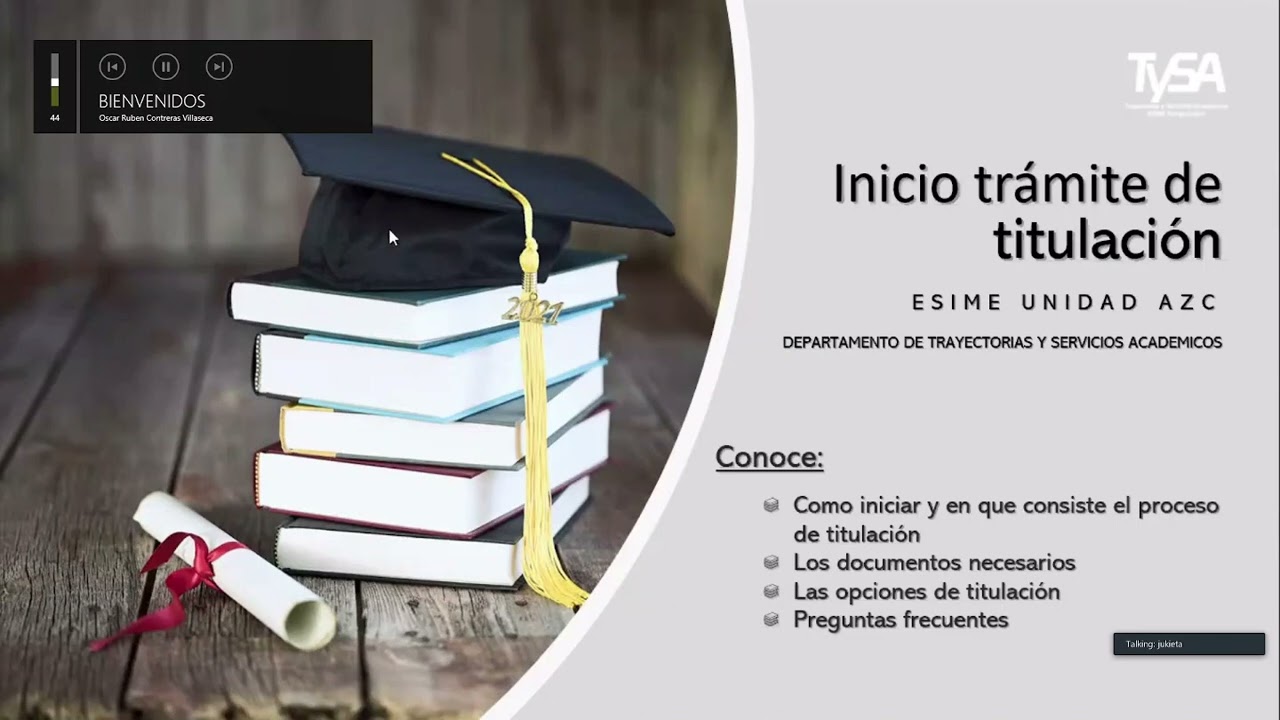 CONFERENCIA DE FORMAS DE TITULACION !!!!