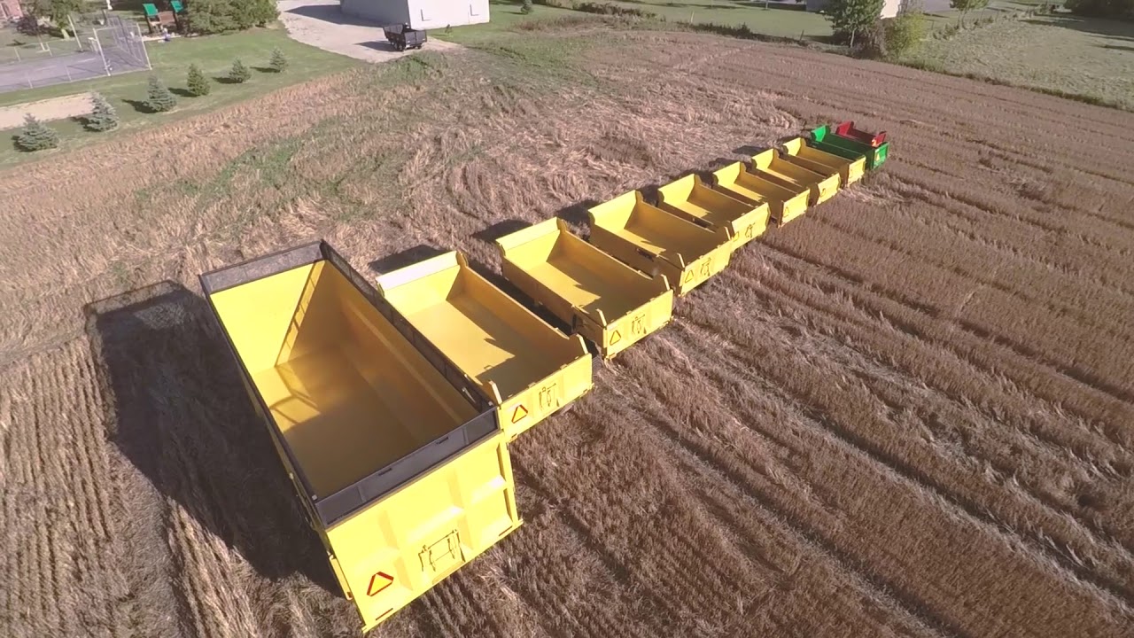 Heavy Duty Farm / Construction Dump Trailers Made in Canada with Delivery throughout North America.