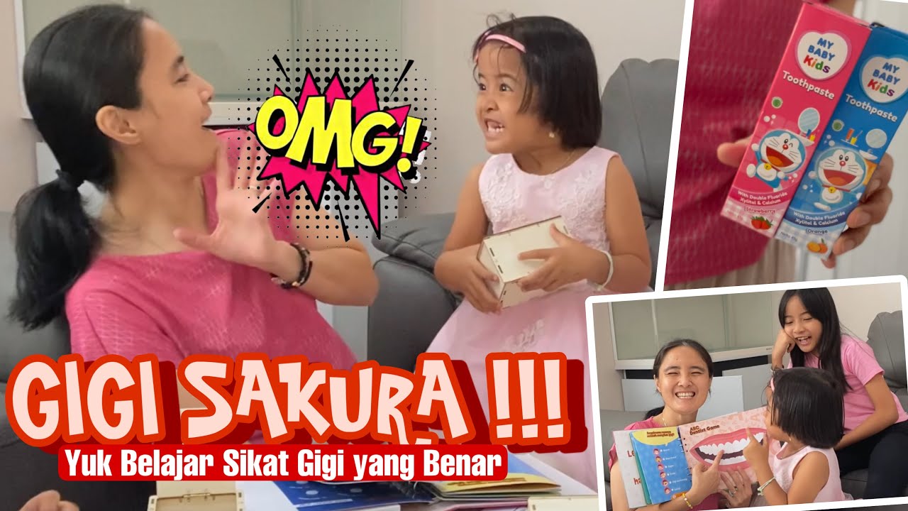 DAILY ROUTINE | Cara Sikat Gigi Sendiri pakai pasta gigi MY BABY Kids dan DIY Brankas