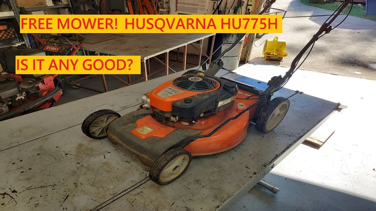 Customer Gave Me A Free Mower! Husqvarna HU775H | Let's See If It Runs!