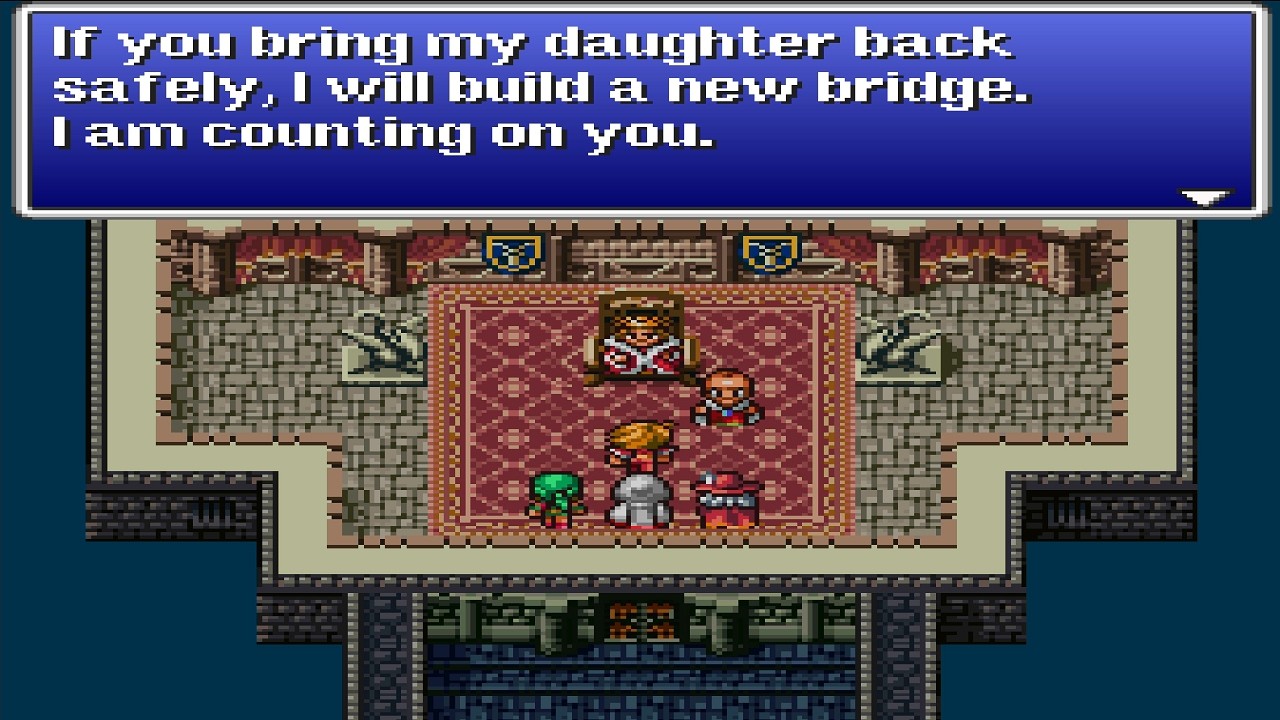 Final Fantasy I,Cornelia & The Kings Quest Plus First Fight Against Goblins.