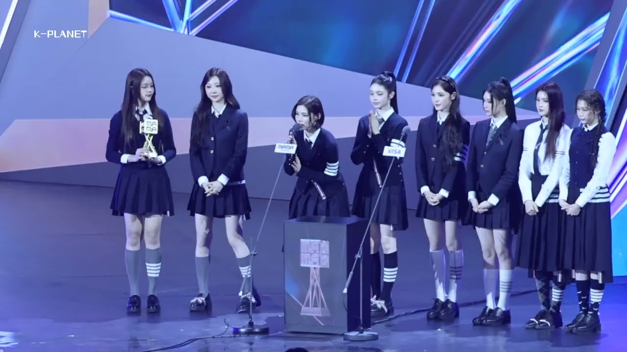 【2025 MAMA】FANS' CHOICE - Hearts2Hearts '수상소감 Acceptance Speech' 4K Fancam 직캠 251128