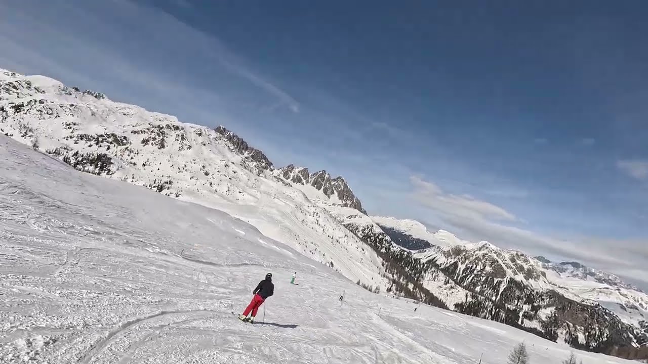 Ski San Martino di Castrozza Tognolo blue piste 
