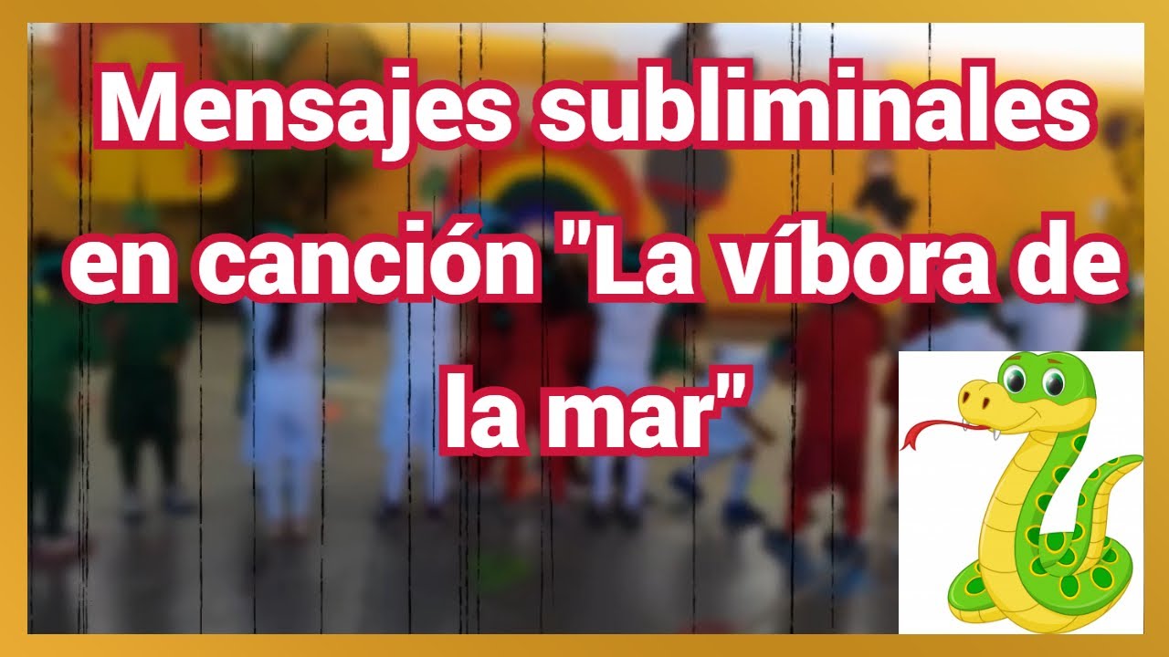 Mensajes subliminales en canci&oacute;n 