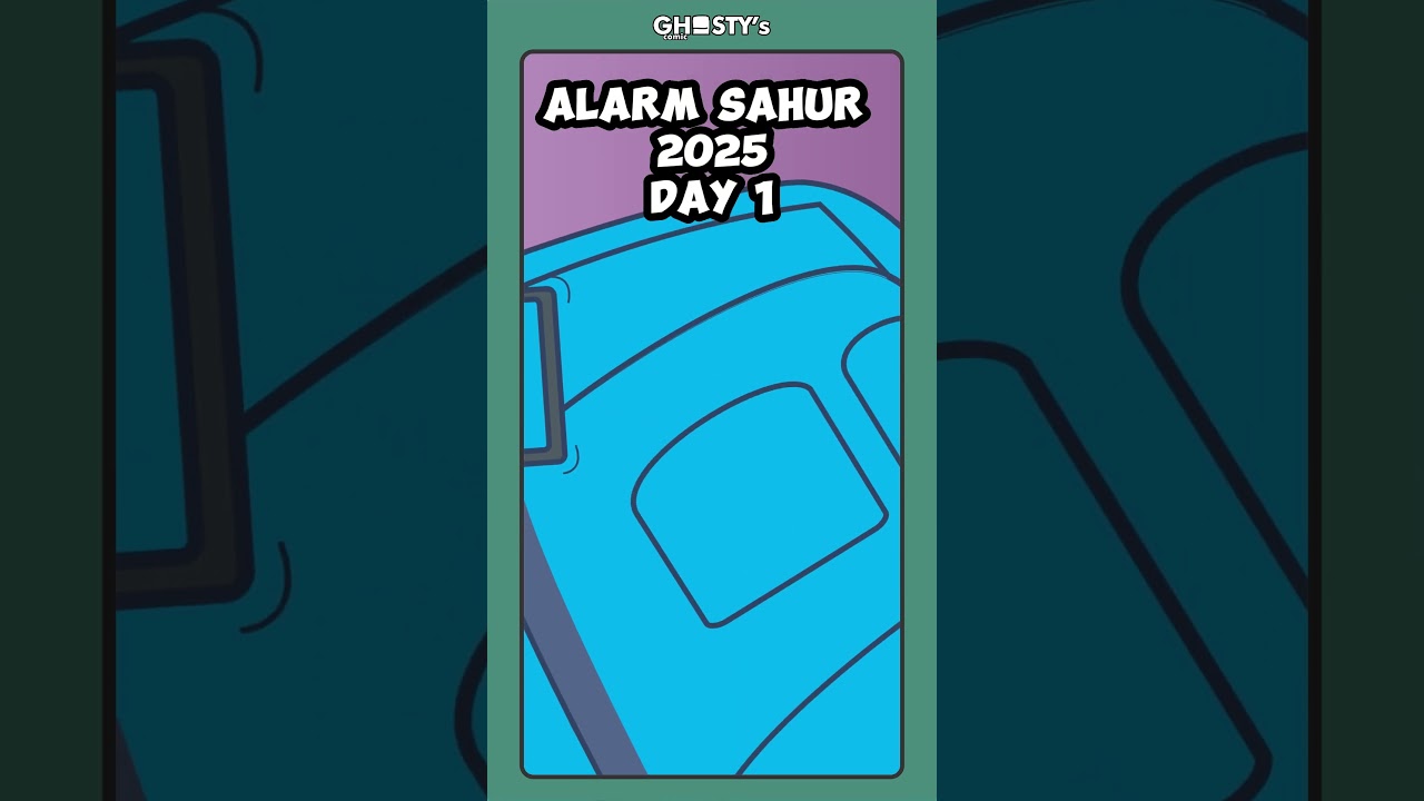 Alarm Sahur 2025: Day 1 #sahur #ramadhan