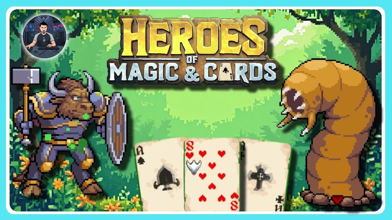 ¡YA SALE ESTE JUEGAZO DE CARTAS! || HEROES OF MAGIC & CARDS