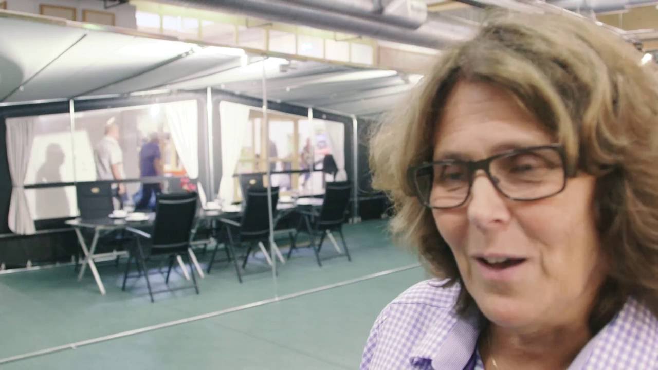 Mässans största förtält från Svenska Tält på Elmia Husvagn Husbil 2016