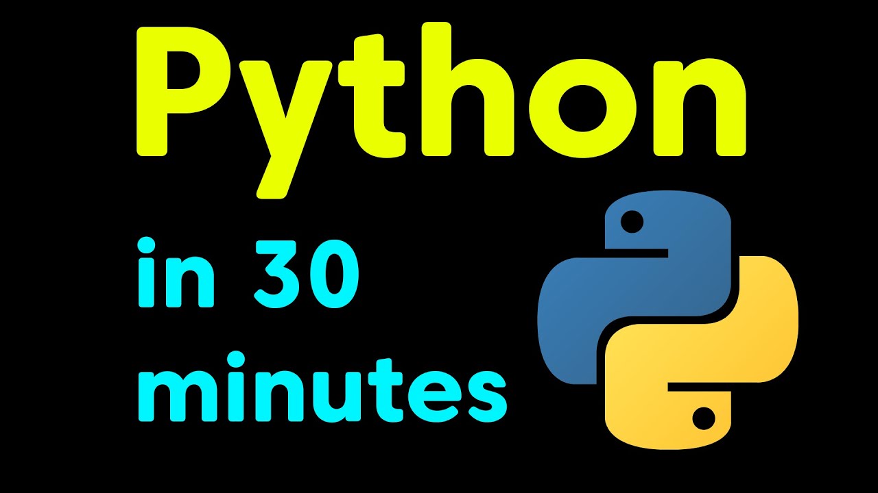 Учебник по Python за 30 минут (ускоренный курс для абсолютных новичков)