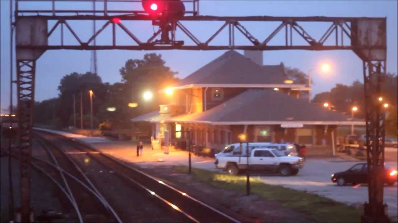 Riding Amtrak's Capitol Limited: Scenes from Elkhart, IN to Toledo, OH, 07.02.13