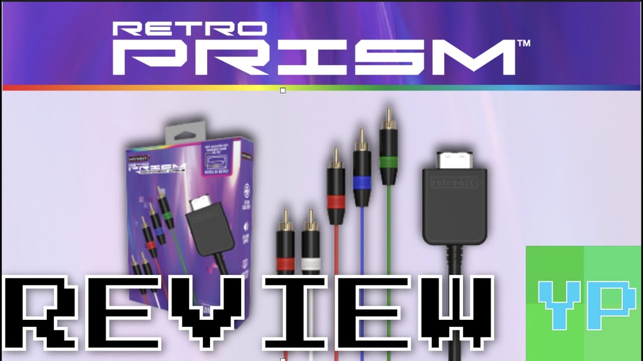 Retro-Bit Prism Gamecube Component Cable Review