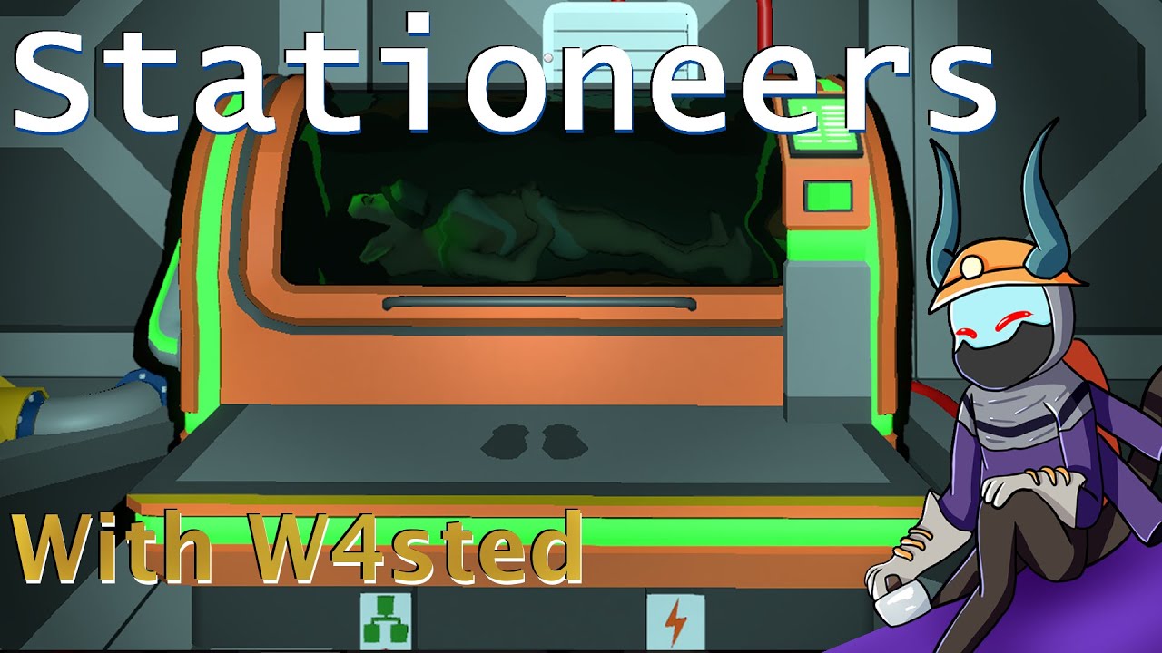 Stirling Up A Storm, Water Cooled, Lungs Fixed! | Stationeers with @w4stedspace Day 19