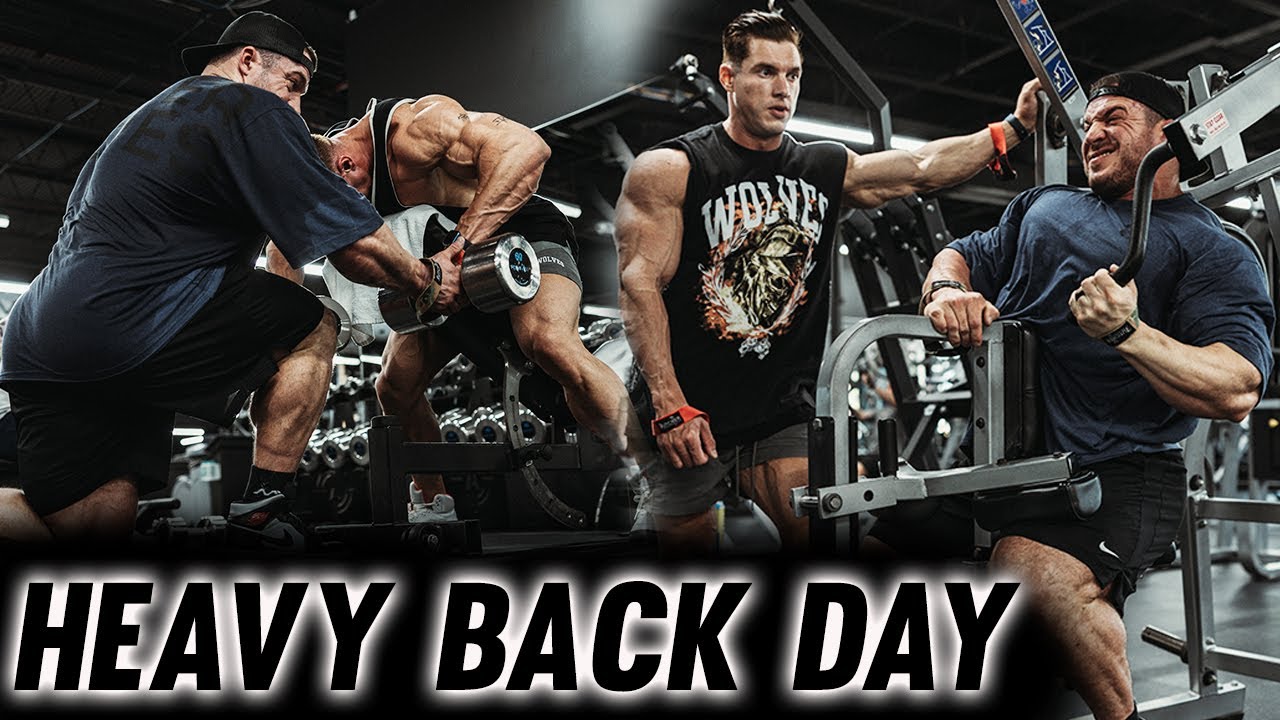 SHREDDED BACK WORKOUT w/ Caike 2 WEEKS OUT