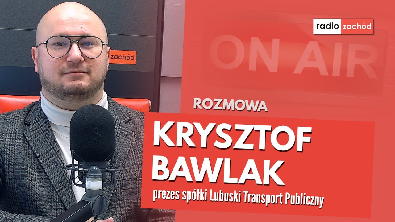 Krzysztof Pawlak, prezes sp&oacute;łki Lubuski Transport Publiczny