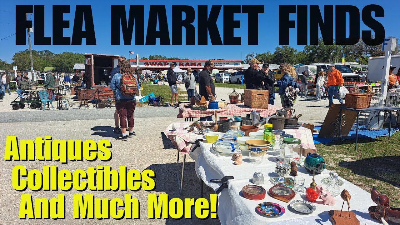 Searching Swap-O-Rama's Webster Westside Flea Market for treasures | 2025 Florida