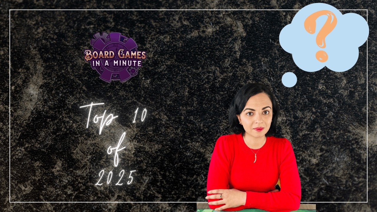🎊 Top 10 Board Games of 2025 🎊