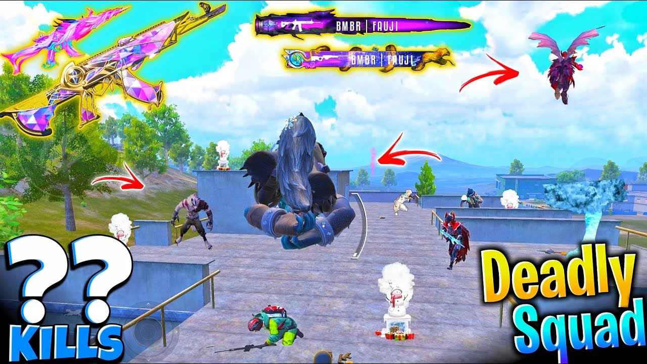 *WEREWOLF* AGAINST TOP CONQUERER PLAYERS WITH BLOODRAVEN X-SUIT IN 3.4 UPDATE BGMI 🔥 BGMI NEW UPDATE