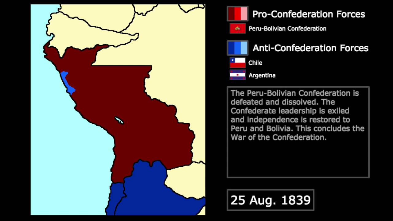 [Wars] The War of the Confederation (1836-1839): Every Month