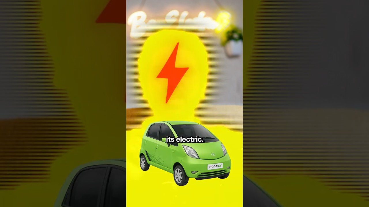 Nano Car is Coming Back But as an Electric! 🔥⚡ #evcar #nano #tatananoev #electriccar #ratantata