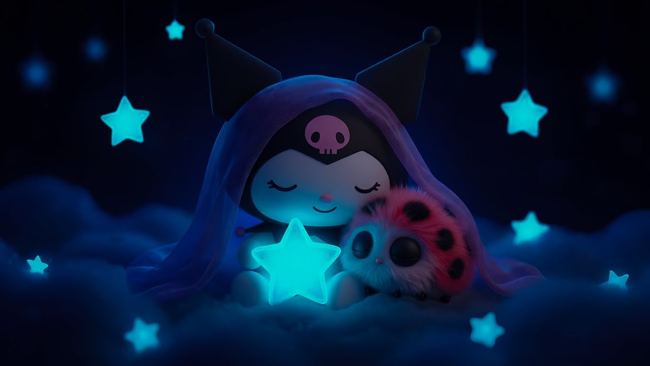 Kuromi Lets Go to Sleep 🌙 Cozy Night Music for Sweet Dreams