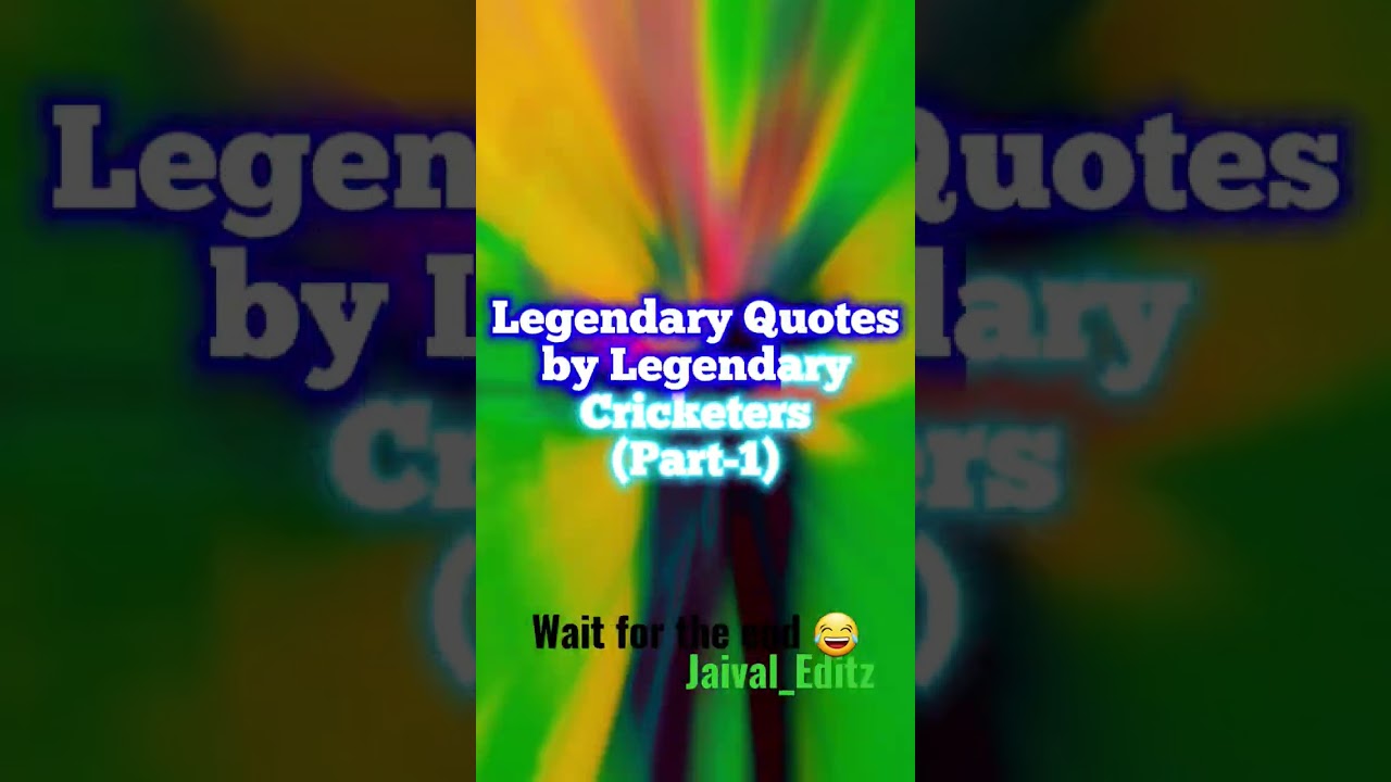Legendary Quotes by Cricketers 😂🐐 Wait For the end #shorts #cricket