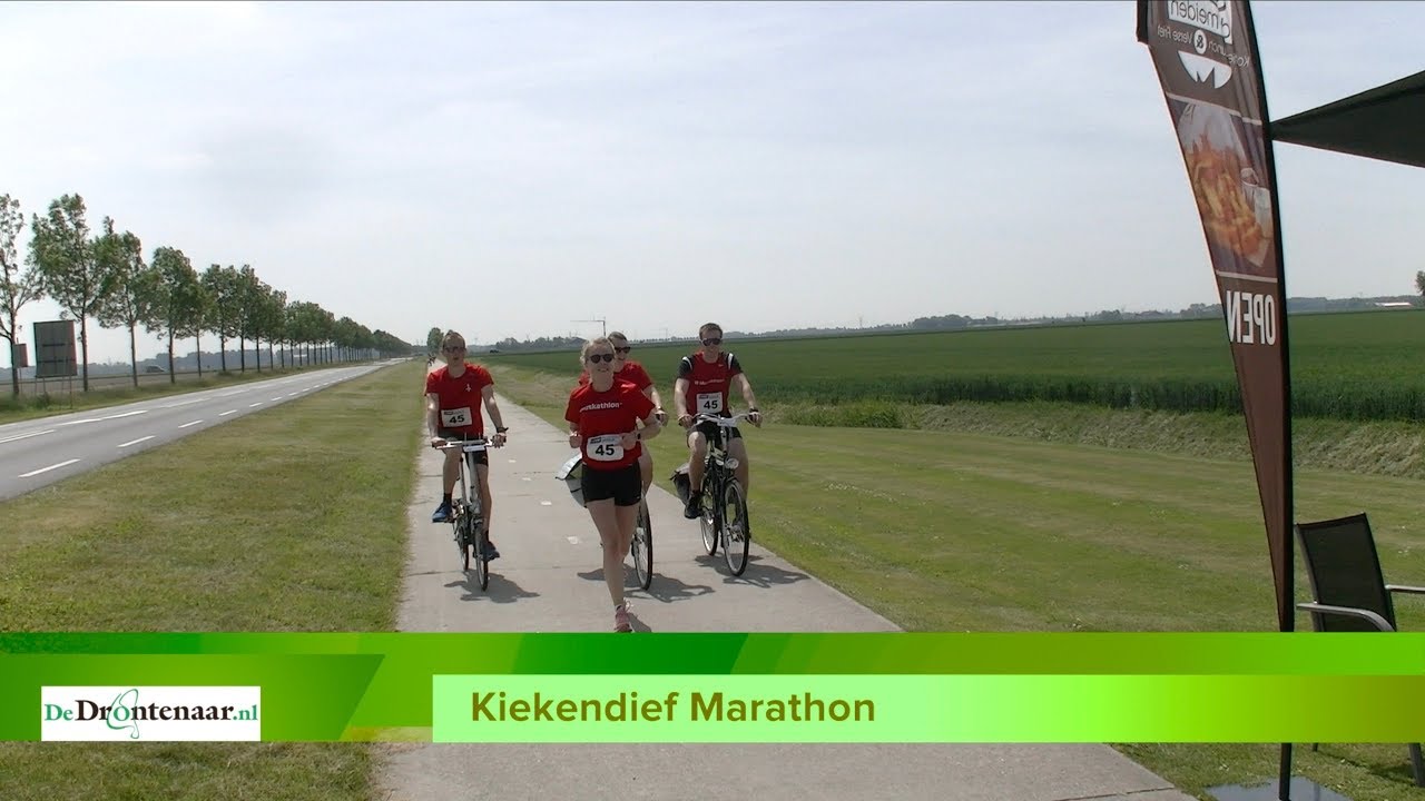 Kiekendief Marathon met start en finish in Swifterbant