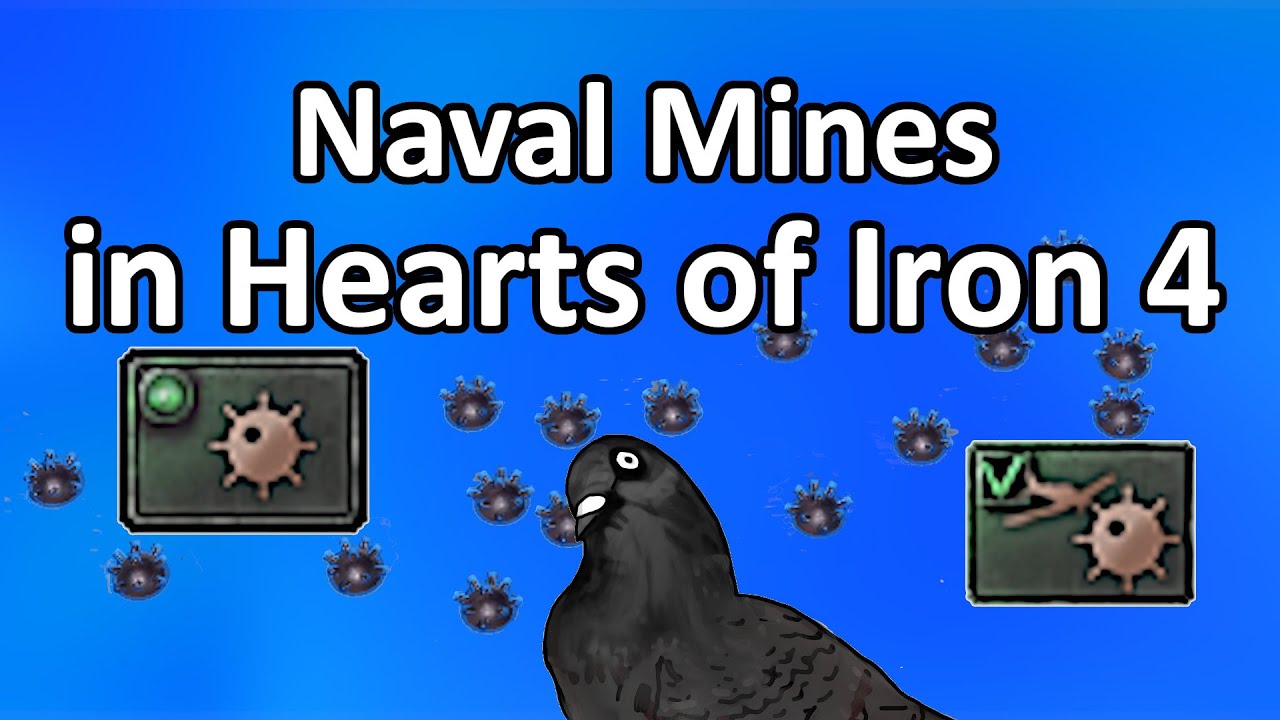 What do Naval Mines do in hearts of Iron 4?