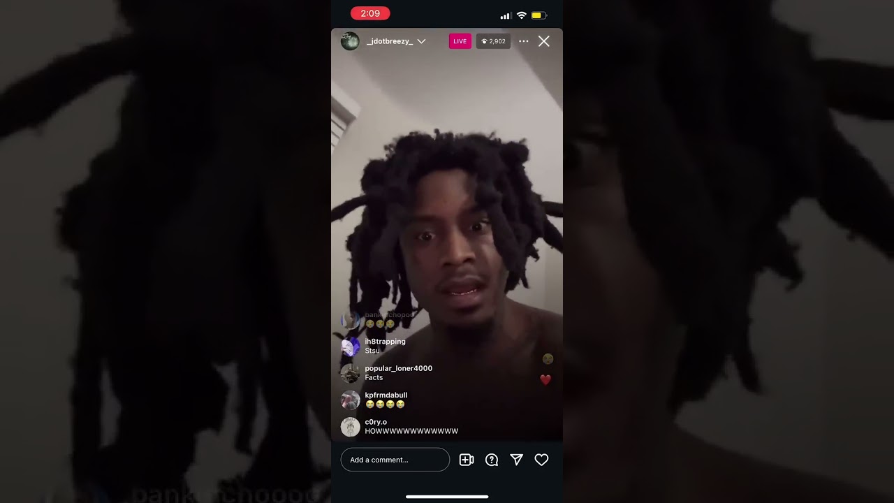 JDot Breezy Ig Live Goes Off On Spinabenz 720p