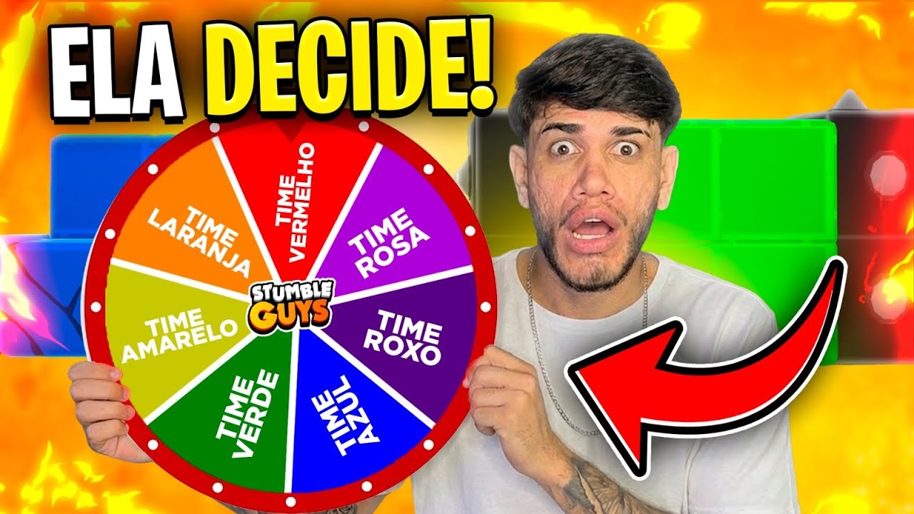 A ROLETA QUE ESCOLHE O MEU TIME NO BLOCKDASH LENDÁRIO TEAMS! 🔥