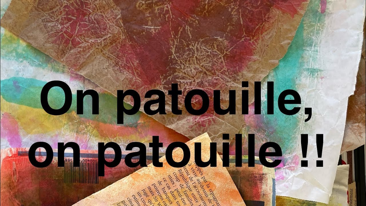 On patouille sur différents papiers… #scrapbooking #mixedmartialarts 