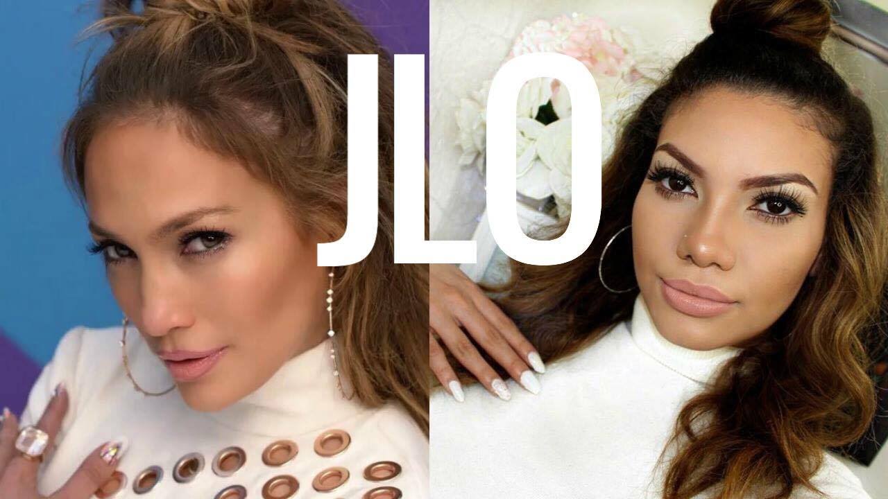 MAQUILLAJE INSPIRADO EN JLO | COLABORACION CON JEKA CHANNEL♥