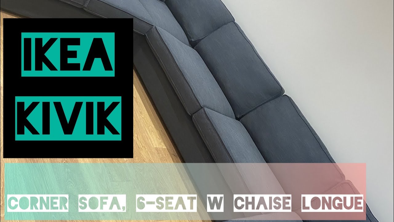 KIVIK Corner sofa, 6-seat ||UNBOXING ||ASSEMBLING ||UK   #youtubeshorts #ikea #sofa #uk