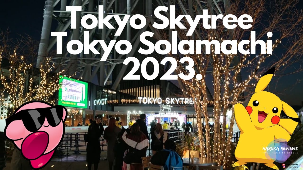 Tokyo Solamachi 2023 | Tokyo Skytree 2023 | Pokemon Centre Skytree | EP6 | Tokyo  Travel | Jump Shop