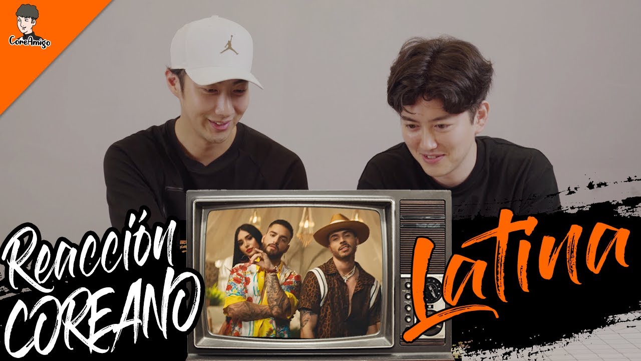 COREANOS REACCIONAN A Reykon - Latina (feat. Maluma) ( MUSICA LATINA 2019)