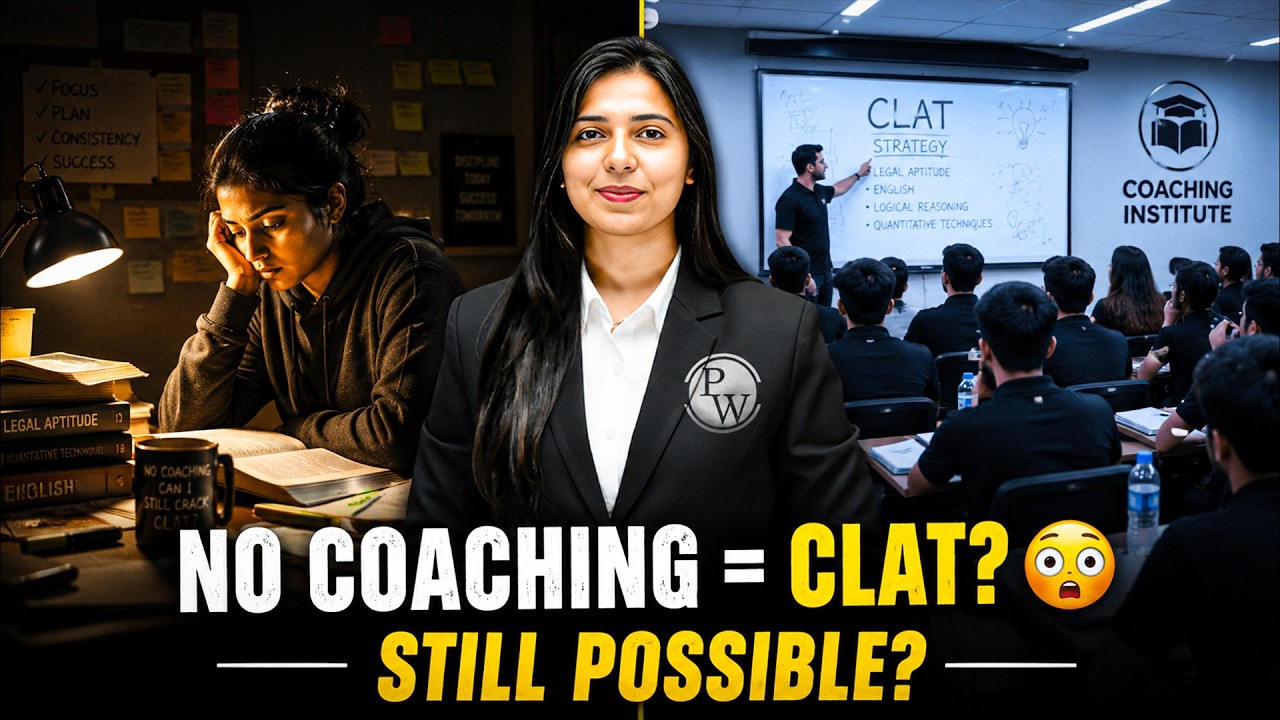 Can You Crack CLAT with Self Study? | Self Study Strategy for CLAT 2027