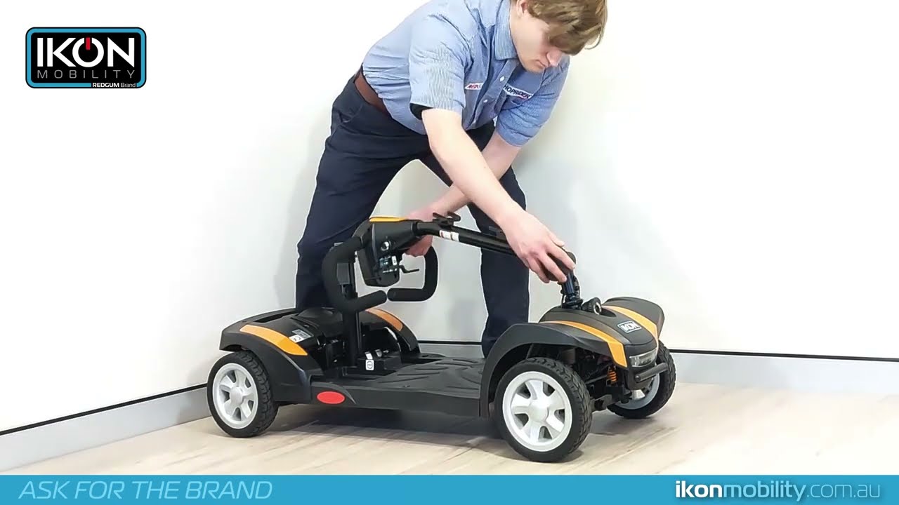 MOVE PORTABLE IKON MOBILITY SCOOTER INSTRUCTIONAL VIDEO - IK4SEB (BLUE) & IK4SE0 (ORANGE)
